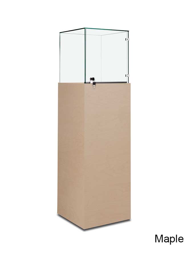 PD500 16" Pedestal Display Case by Tecno Display