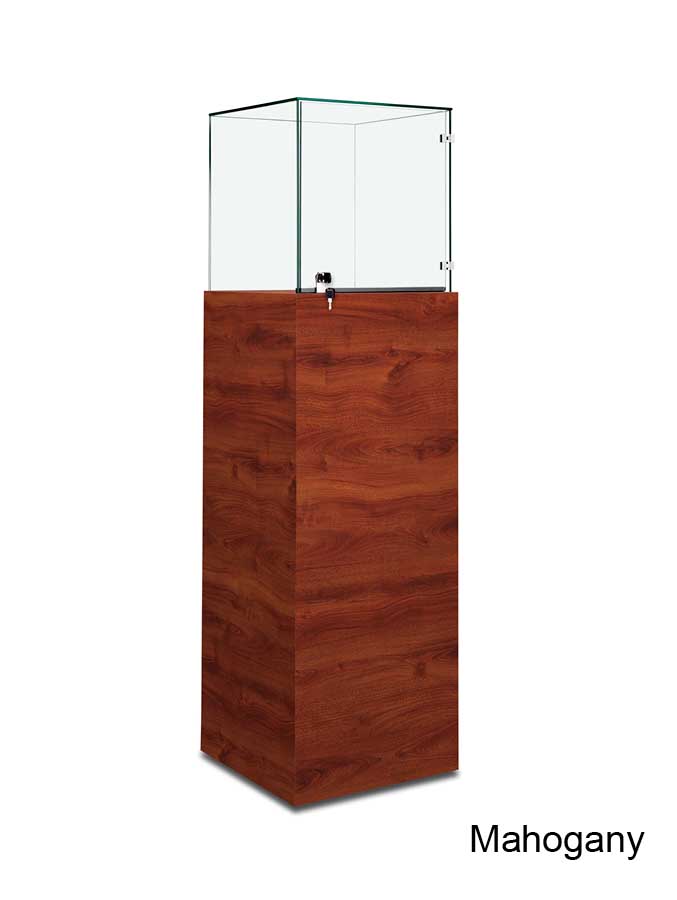 PD500 16" Pedestal Display Case by Tecno Display
