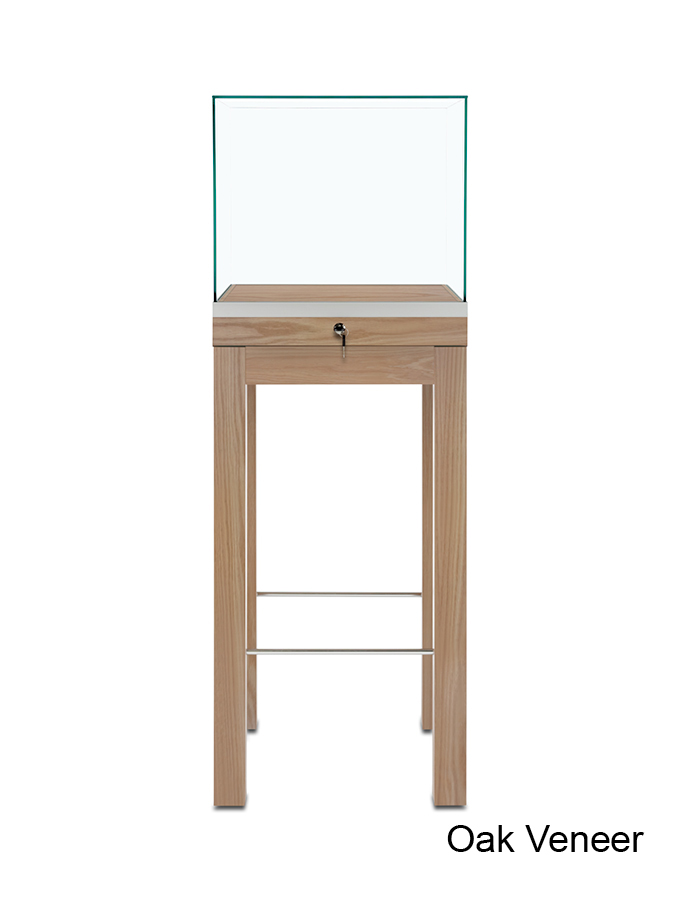 PD550 24" Pedestal Display Case by Tecno Display
