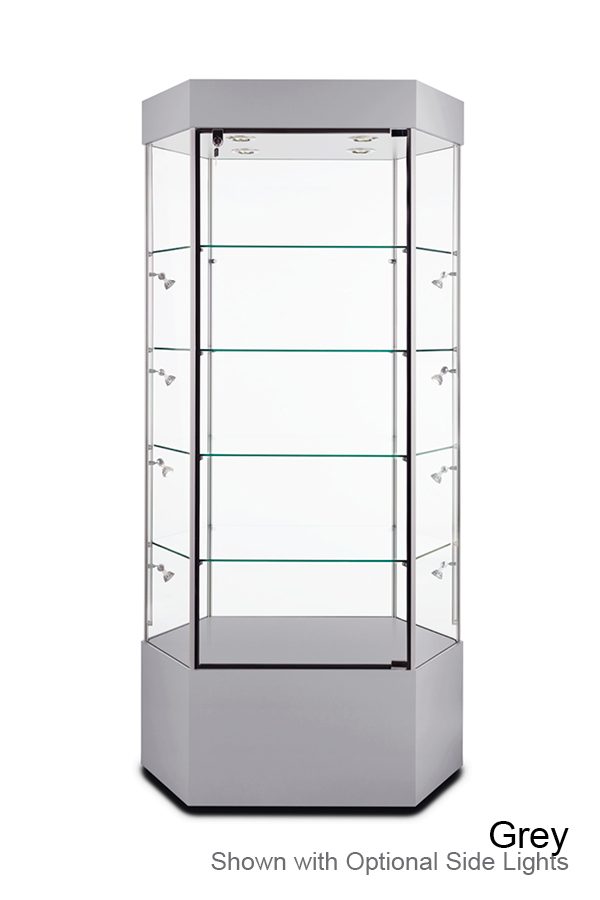 TW344 Tower Display Case by Tecno Display