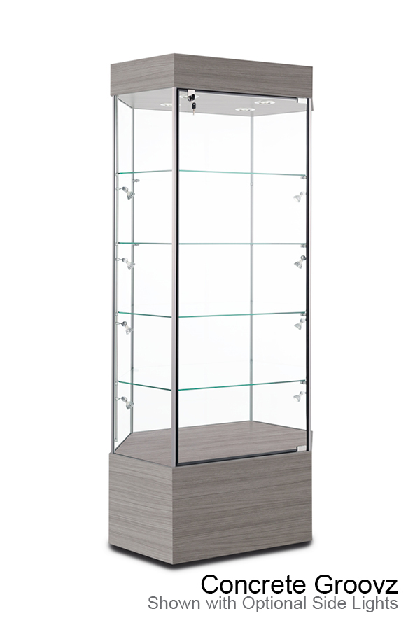TW344 Tower Display Case by Tecno Display