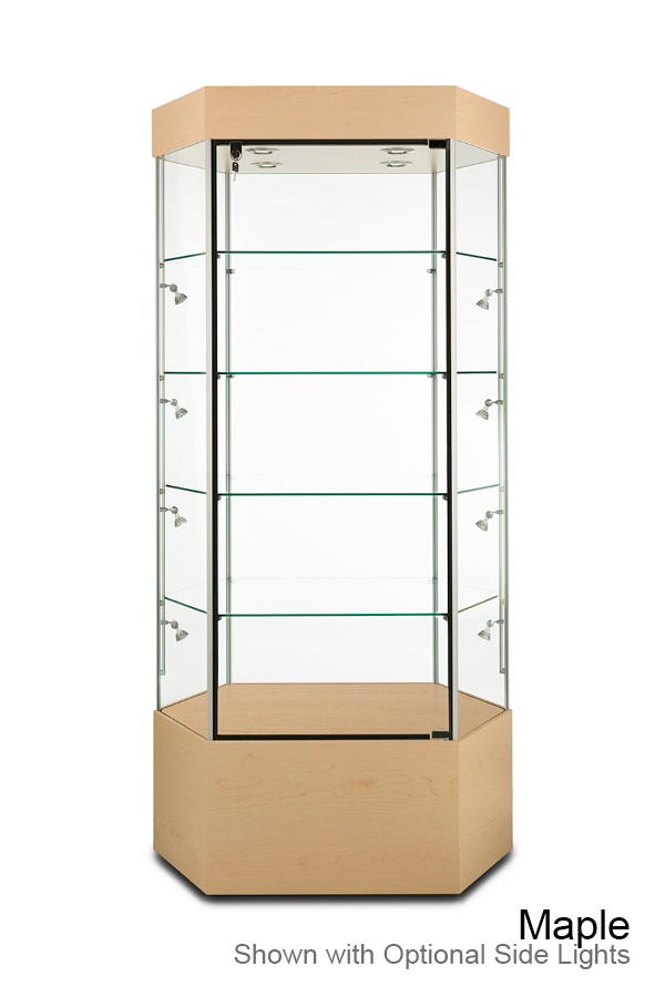 TW344 Tower Display Case by Tecno Display
