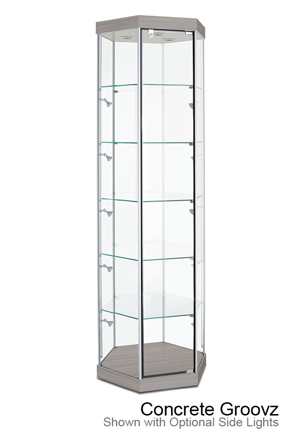 TW330 Tower Display Case by Tecno Display