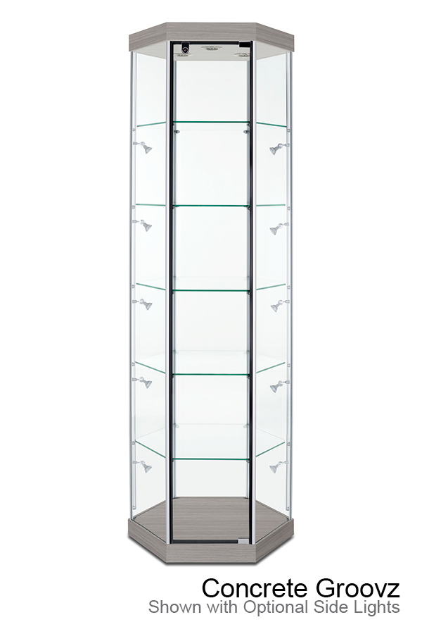 TW330 Tower Display Case by Tecno Display