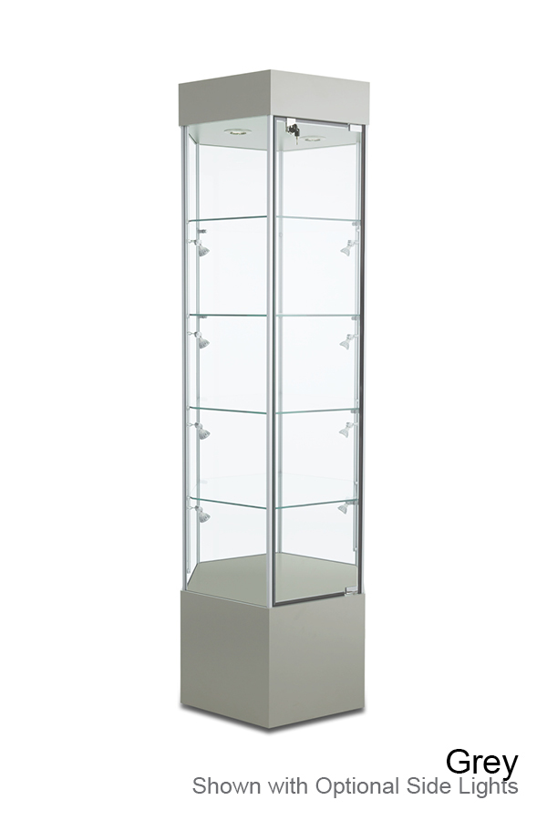 TW340 Tower Display Case by Tecno Display