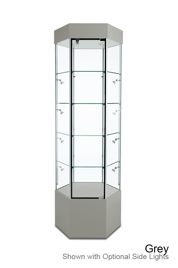 TW340 Tower Display Case by Tecno Display
