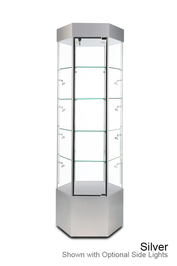 TW340 Tower Display Case by Tecno Display