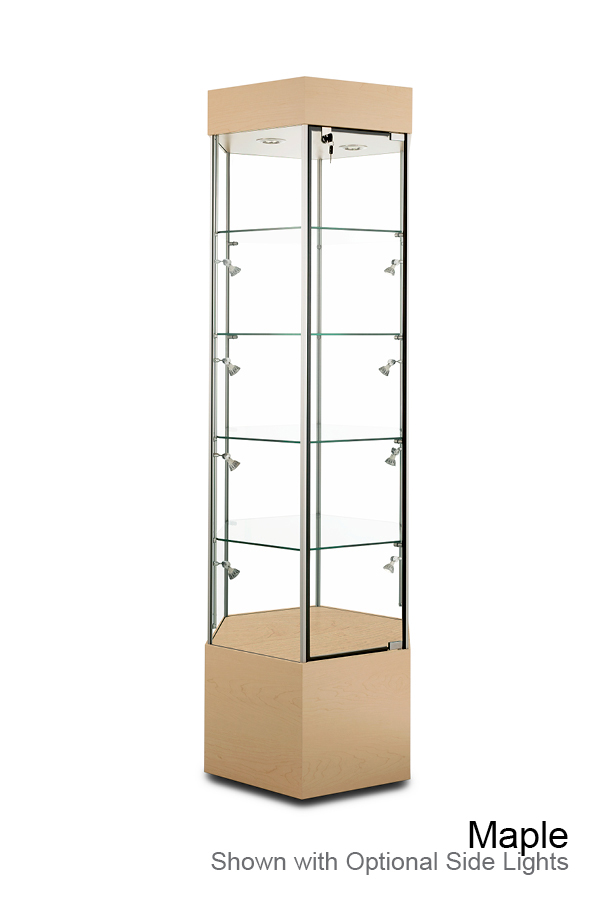 TW340 Tower Display Case by Tecno Display