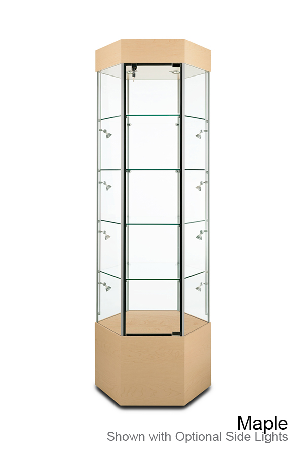 TW340 Tower Display Case by Tecno Display