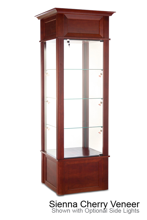 TW390 Tower Display Case by Tecno Display