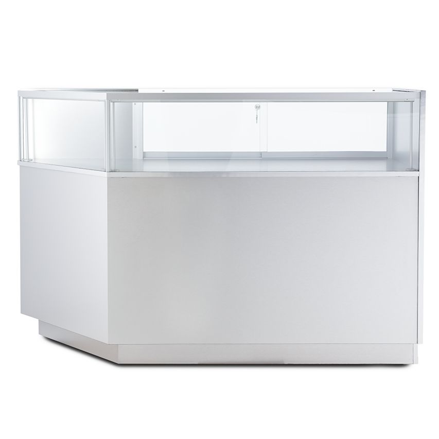 JL120-1C corner Jewelry Display Case