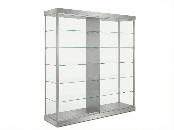dual-view trophy display case