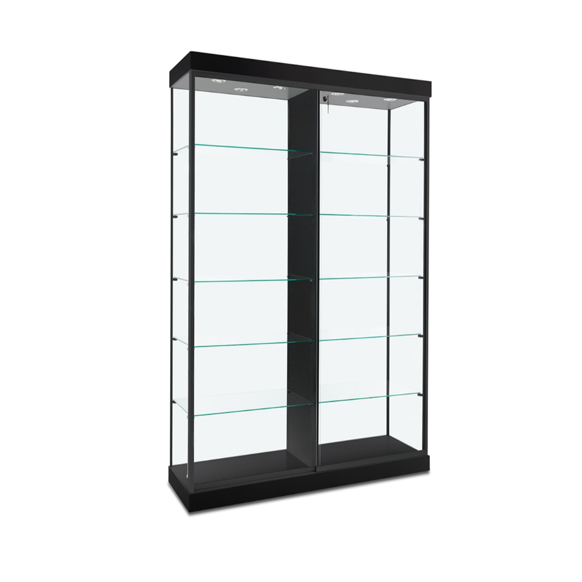floor-standing trophy display case