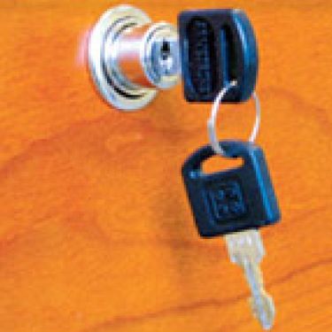 Hinged Cabinet Door Lock